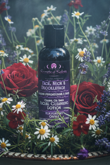 Facial cleansing lotion