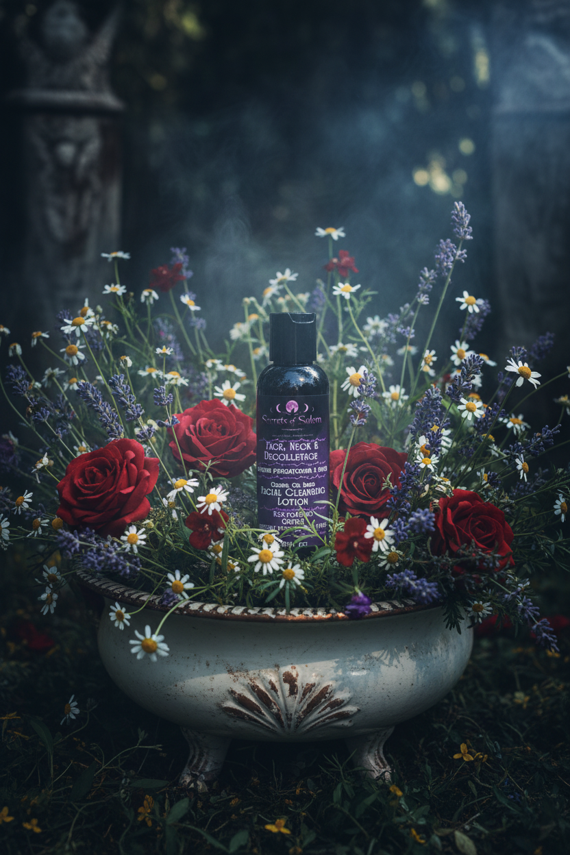 Facial cleansing lotion